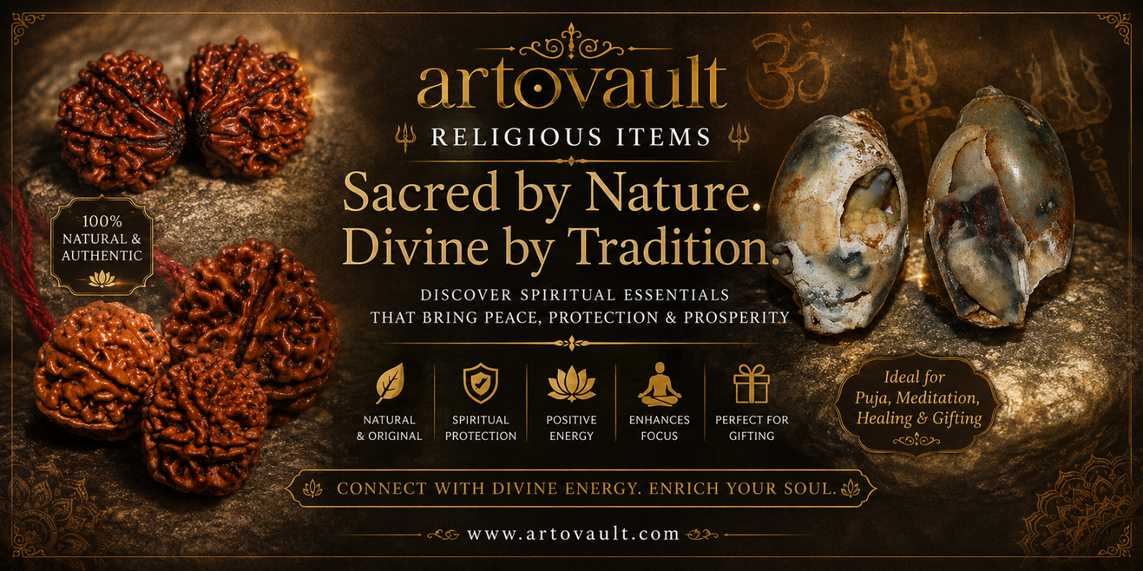 Sacred Religious Items for Devotion and Positive Energy